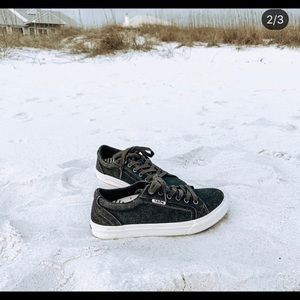 Taos Black Denim Sneaker -8.5